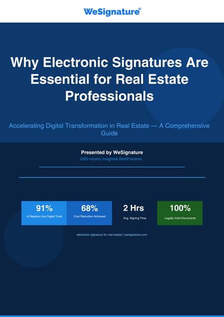 Why Electronic Signatures Are Essential for Real Estate Professionals.pdf