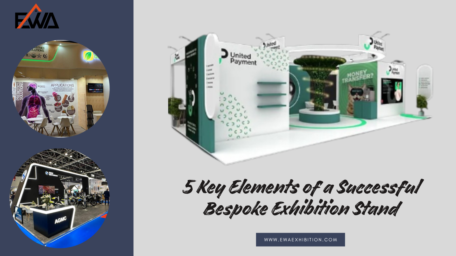 5 Key Elements of a Successful Bespoke Exhibition Stand - EWAExhibition