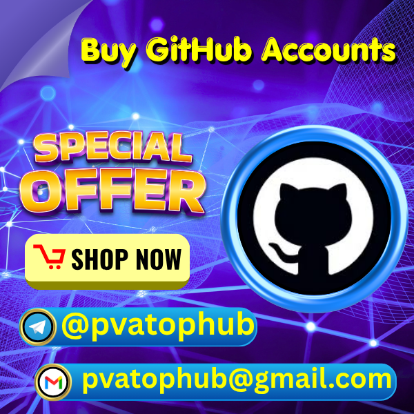 Buy GitHub Accounts - PVA Top Hub