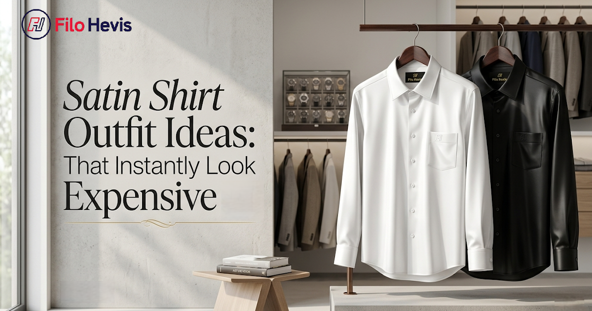 Satin Shirt Outfit Ideas That Instantly Look Expensive