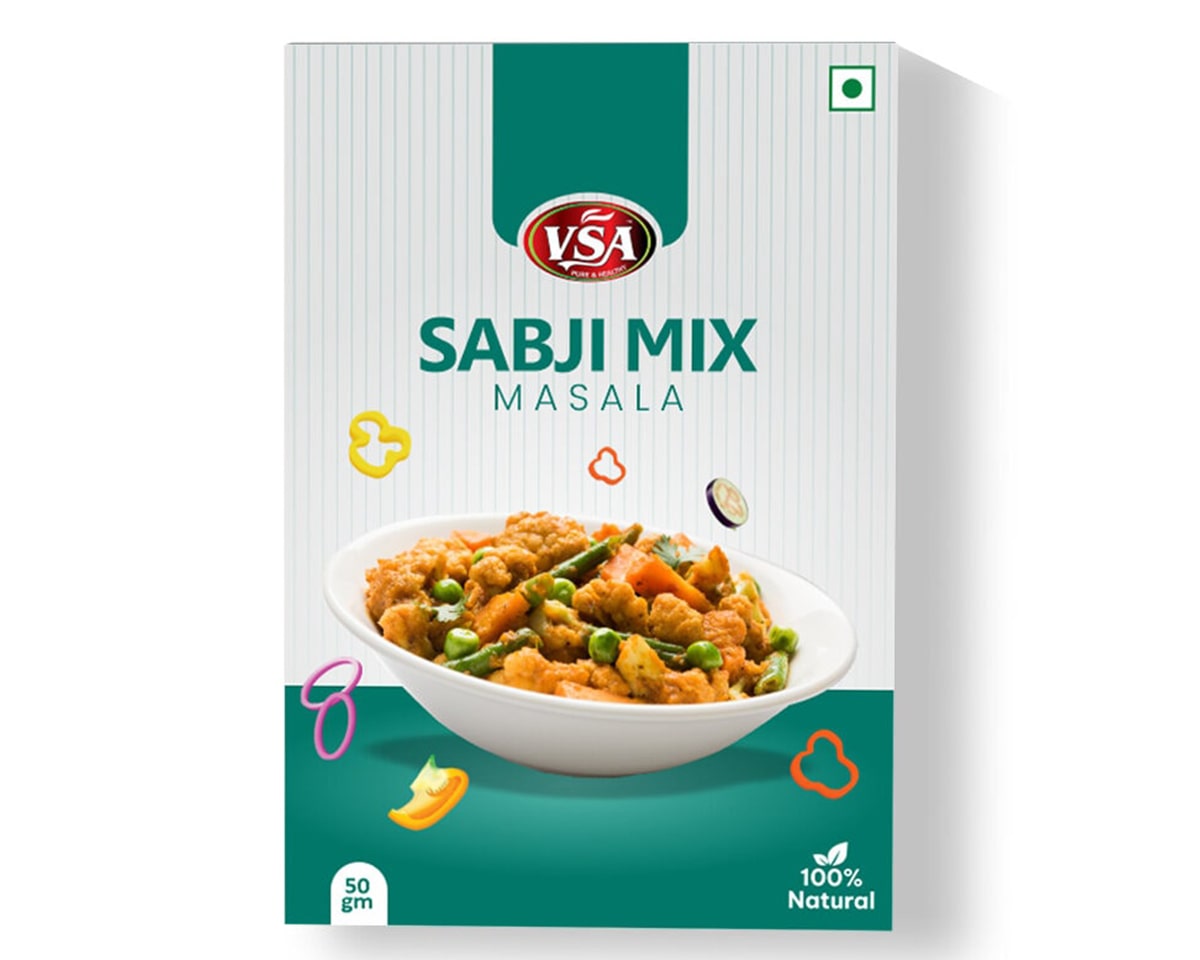 Buy Sabji Masala Powder Online | VSA Sabji Mix – VS Agro | Pure Indian Spices Direct from Manufacturer