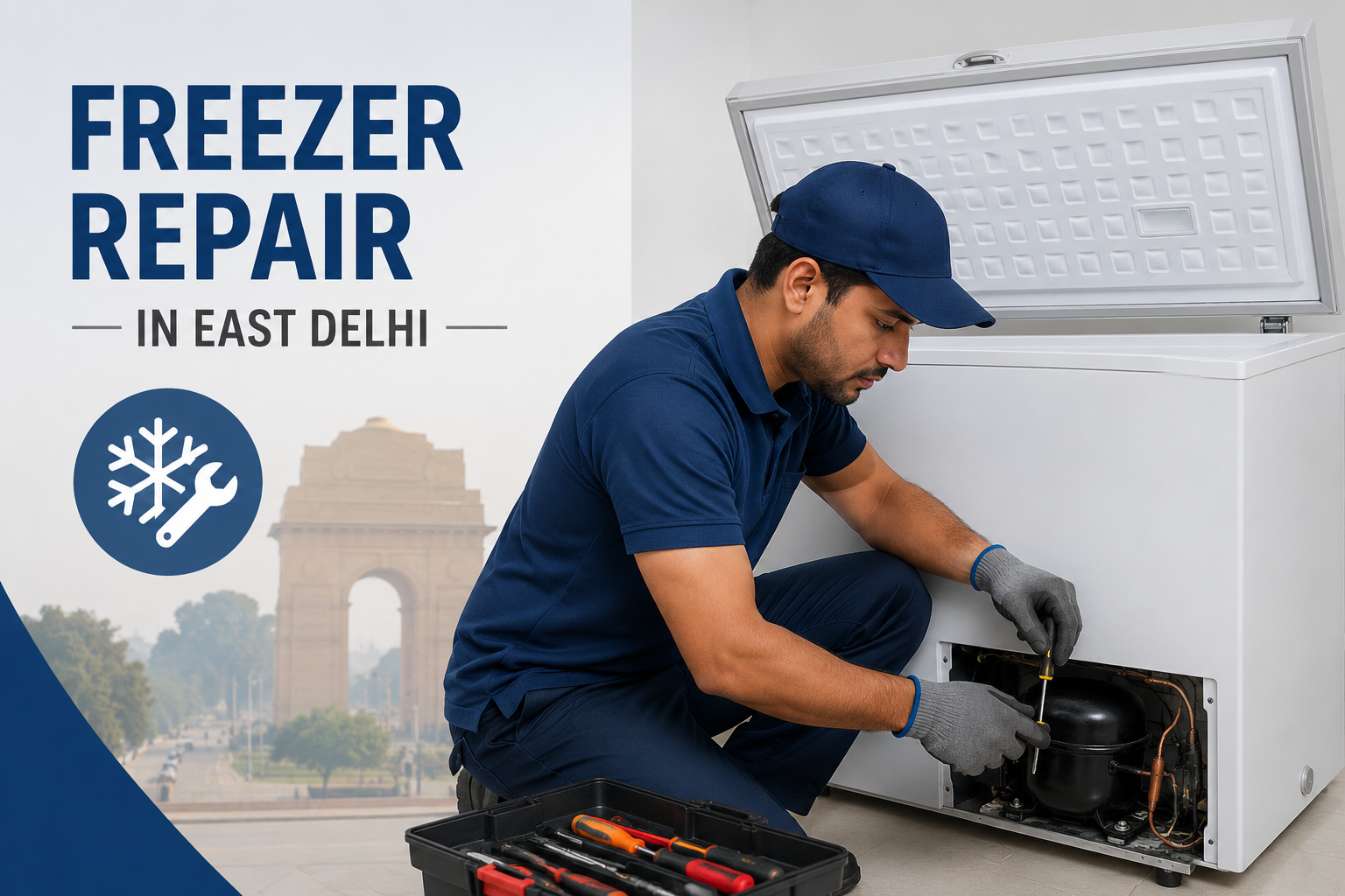 Best & Affordable Freezer Repair in East Delhi – Fast Service | +91 8586024453