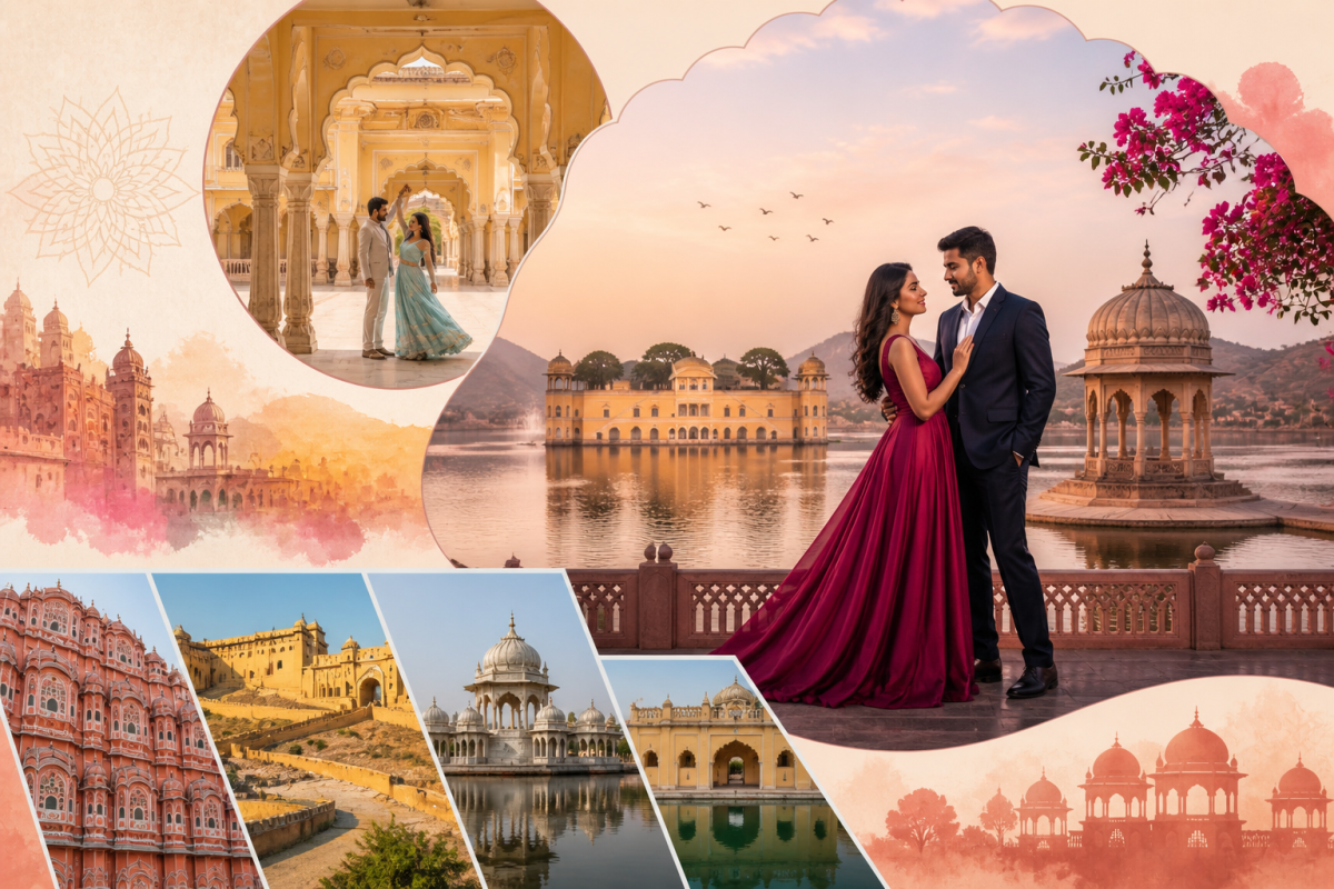 Best Locations for a Destination Pre Wedding Shoot in Jaipur – Photo Fashion Studio | Photography in Jaipur
