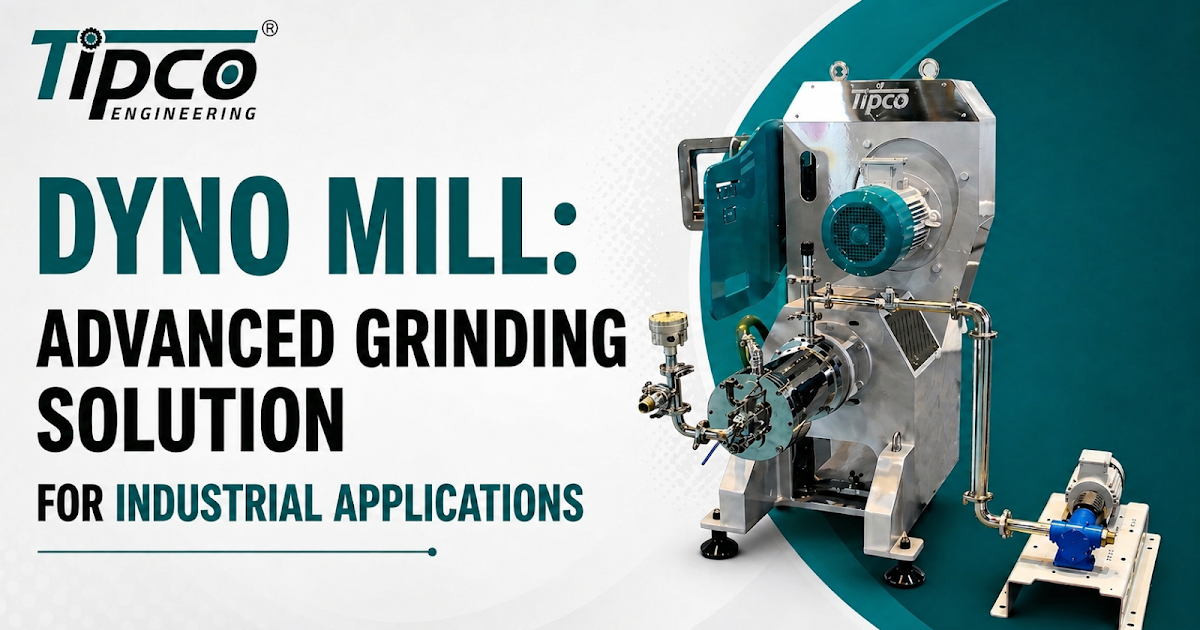 Dyno Mill Machine Price in India | Tipco Engineering