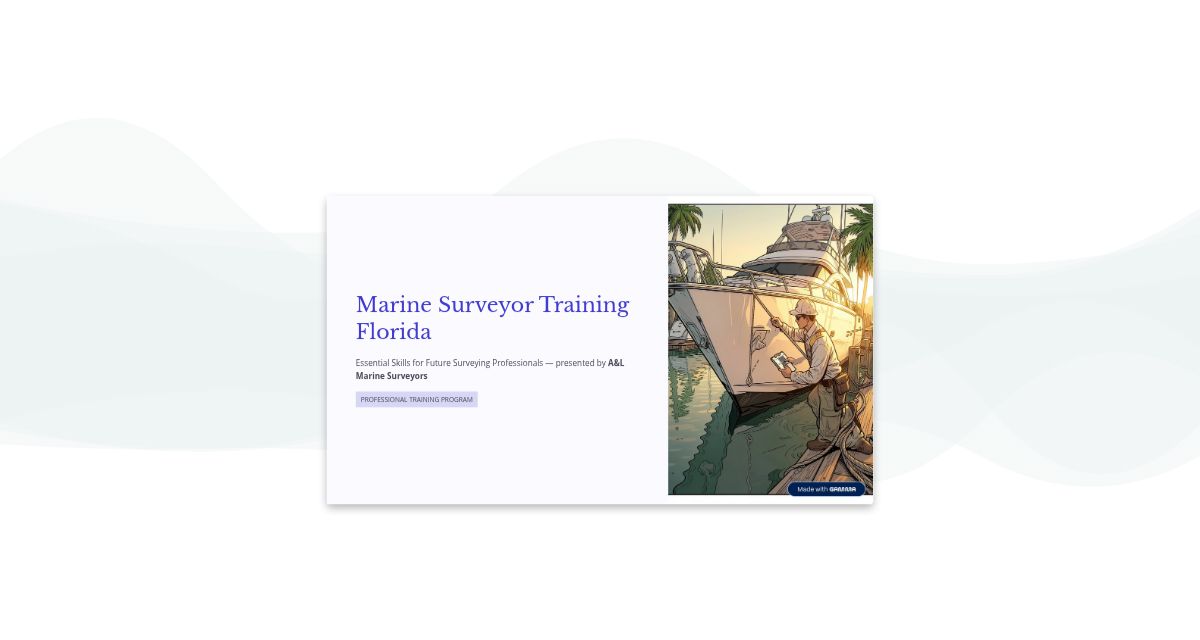 Marine Surveyor Training Florida : simplebooklet.com