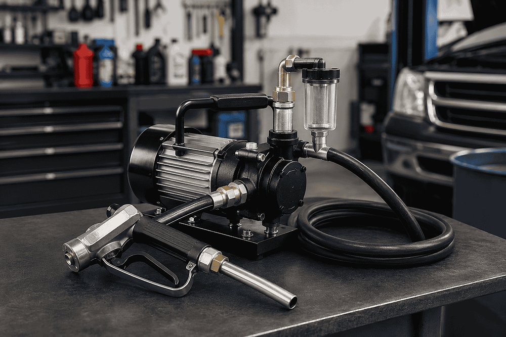 Compact Oil Transfer Pumps for Small Garages