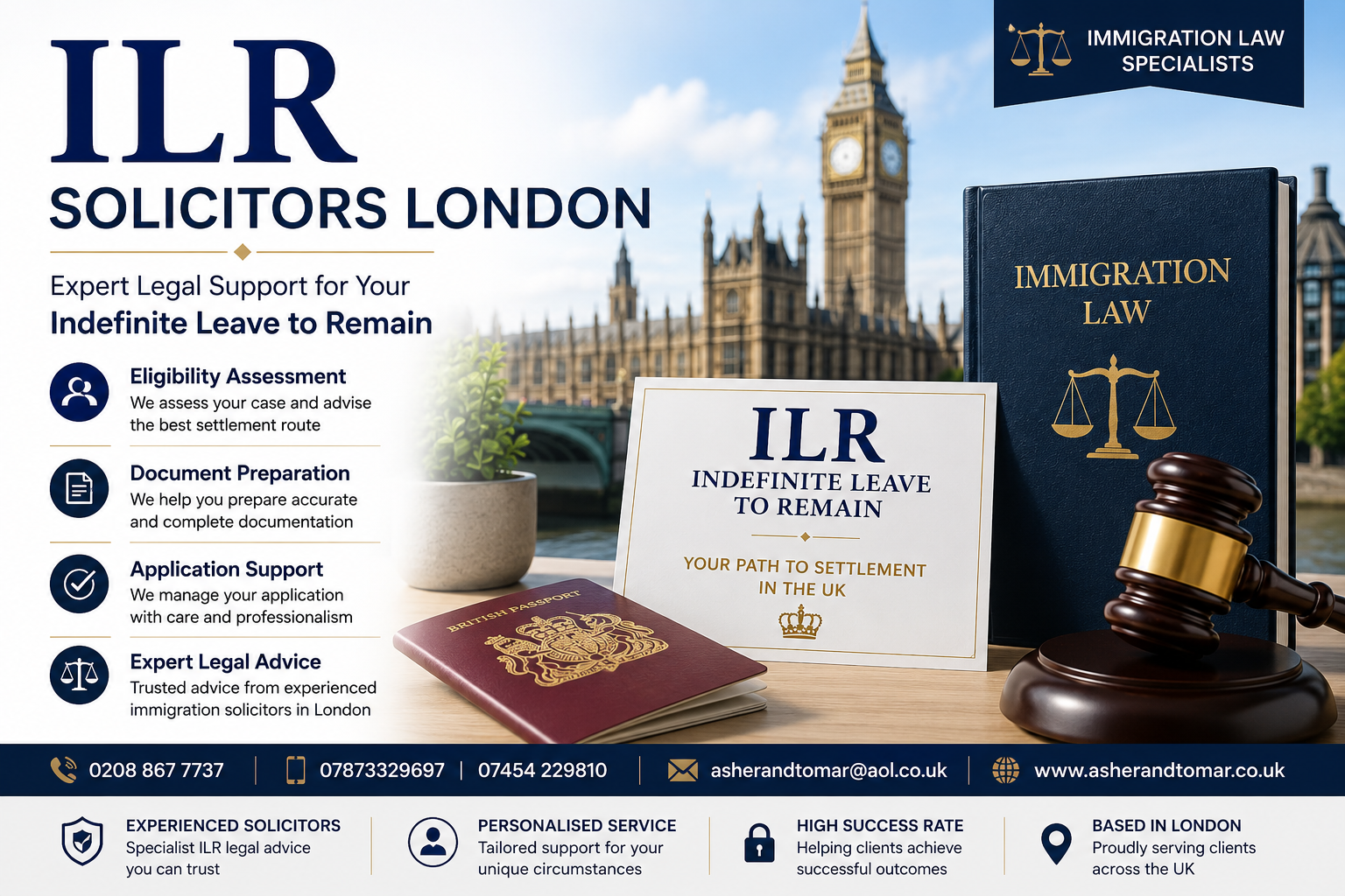 ILR Solicitors London | Expert Indefinite Leave to Remain Lawyers - Call 0208 867 7737