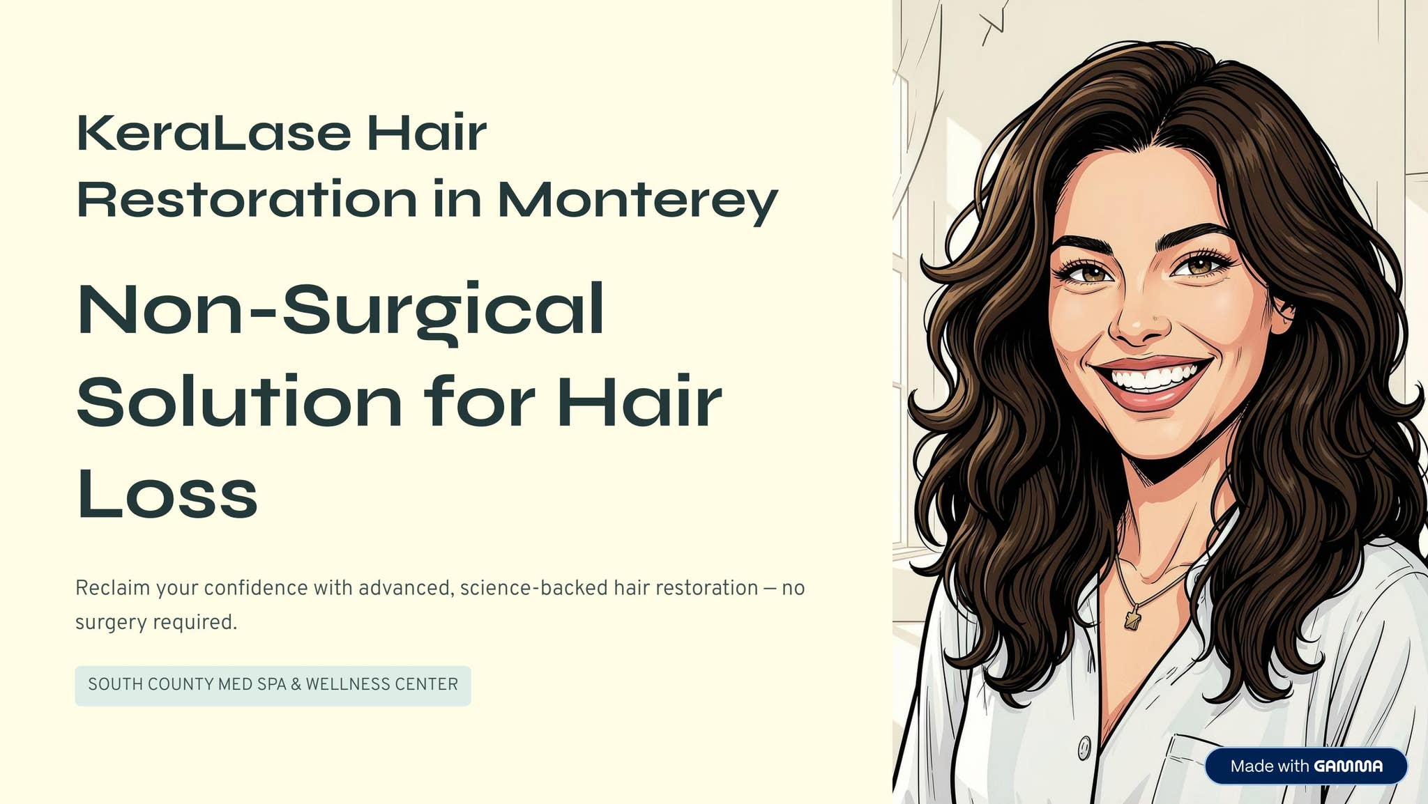KeraLase Hair Restoration in Monterey – Non-Surgical Solution for Hair Loss by SouthCountyMedSpaandWellnessCenter - Issuu