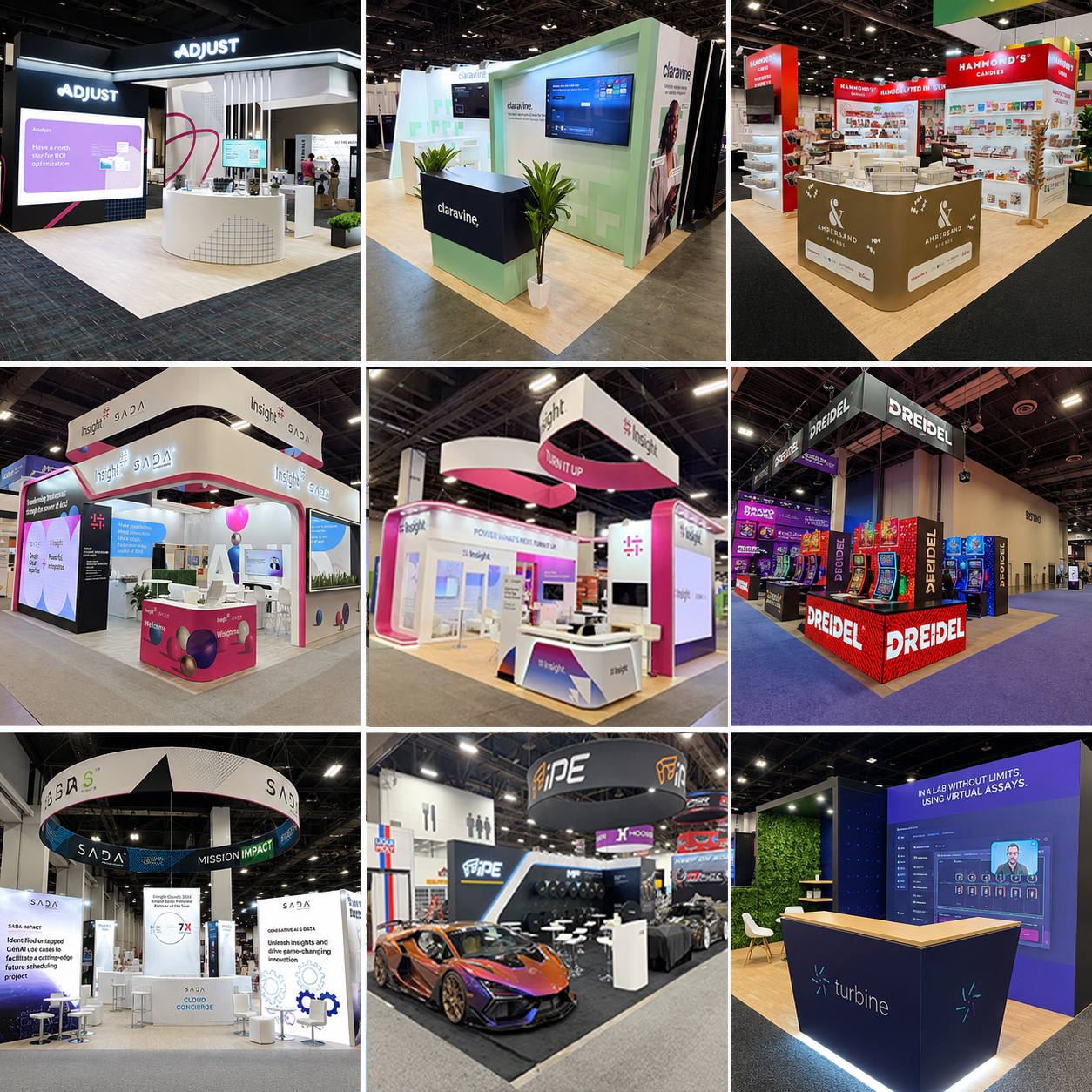 Las Vegas Trade Show Booth Rentals & Custom Exhibit Design