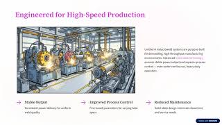 Induction Welding Systems for High-Speed and Reliable Tube Production