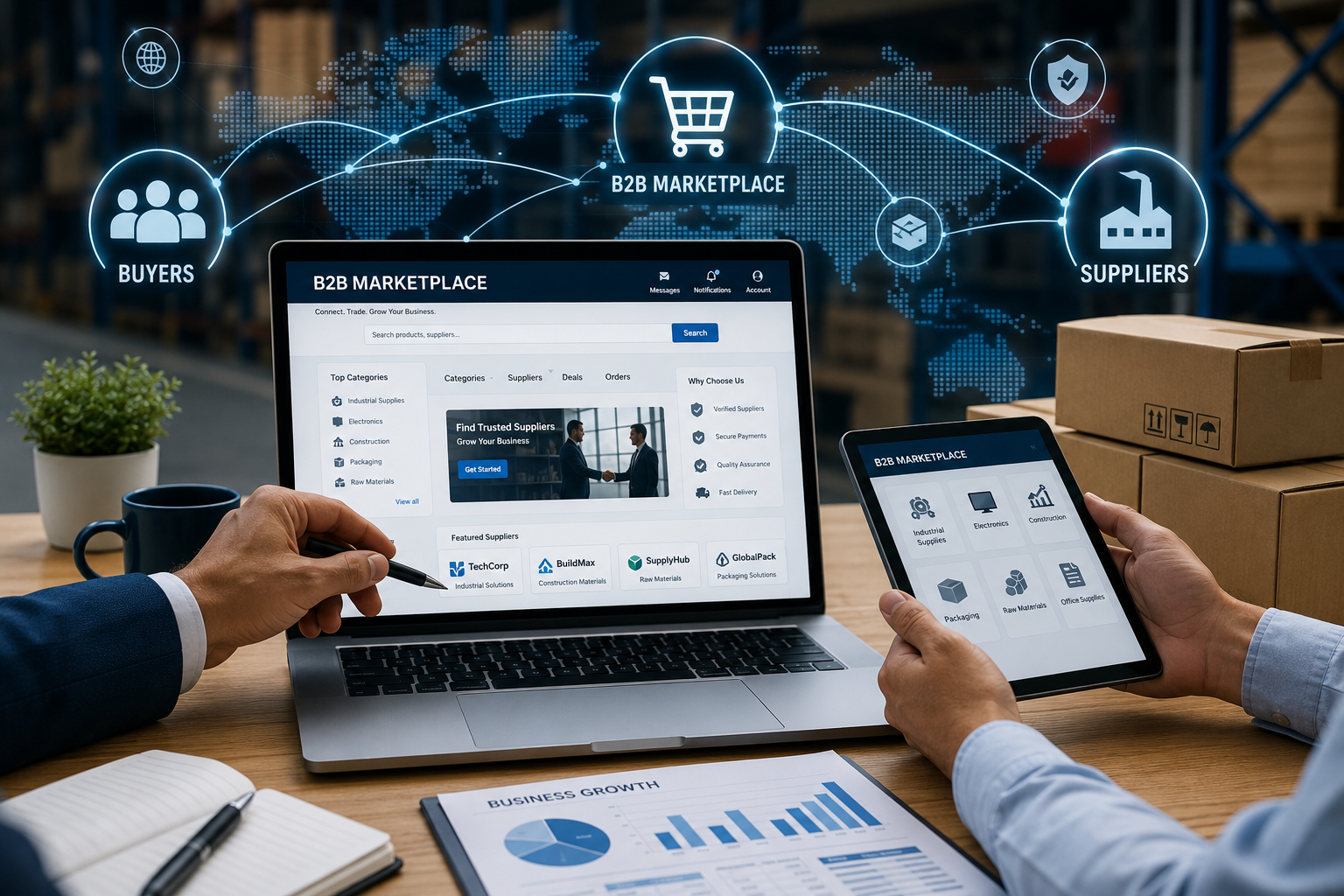 Complete B2B Marketplace Development Guide USA (2026)