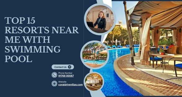 Coral Drive Villas, one of the finest resorts near me with swimming pool