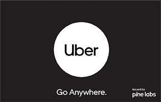 Uber E-Gift Cards – Get Flat 4% Off | Woohoo.in