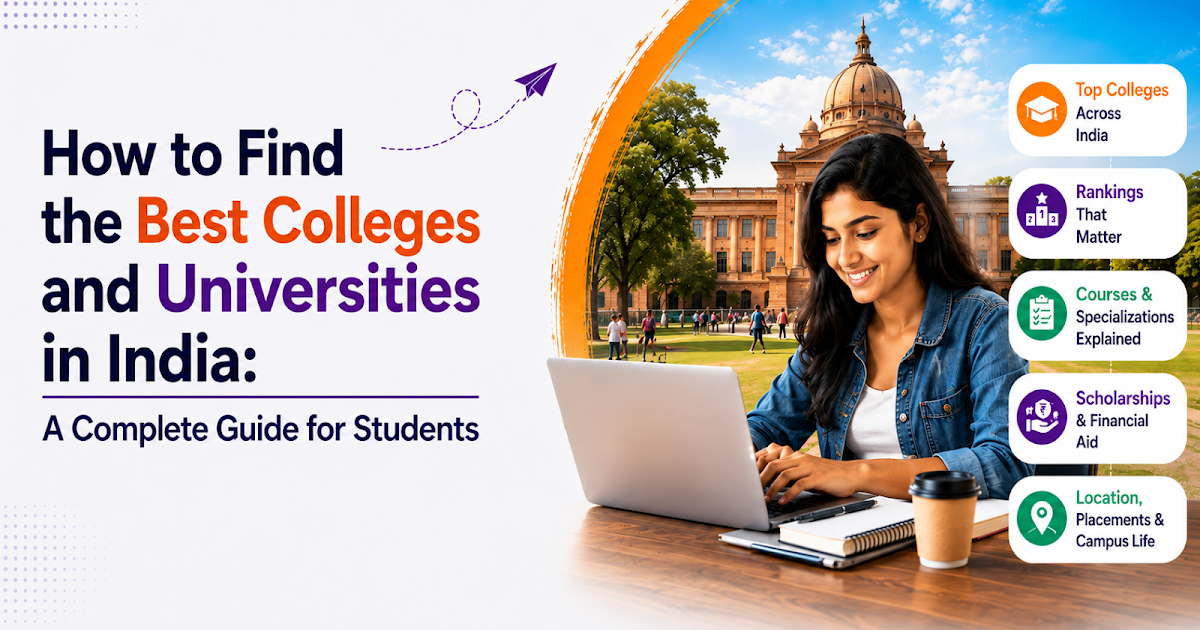 How to Find the Best Colleges and Universities in India: A Complete Guide for Students