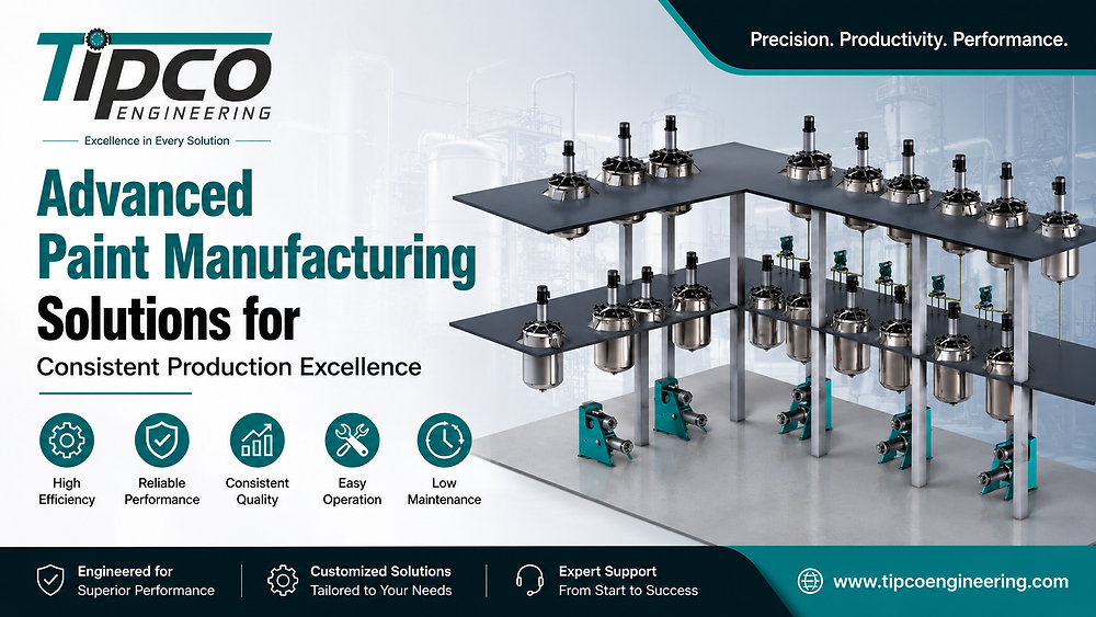 Advanced Paint Production Machines for Efficient Manufacturing