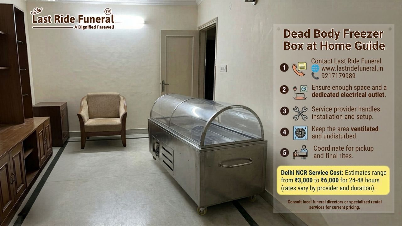 Dead Body Freezer Box at Home Guide | Delhi NCR Service Cost