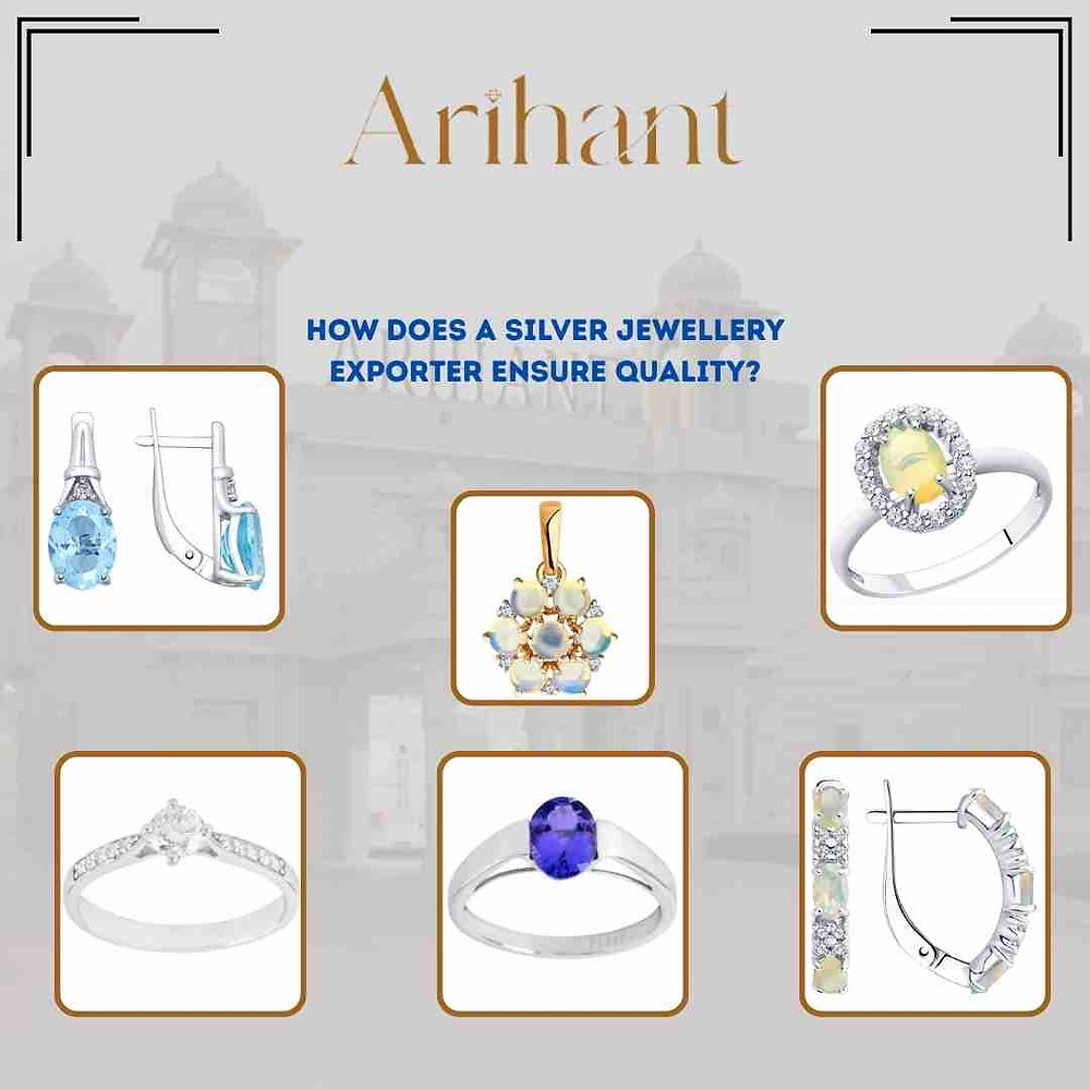 How Does a Silver Jewellery Exporter Ensure Quality?