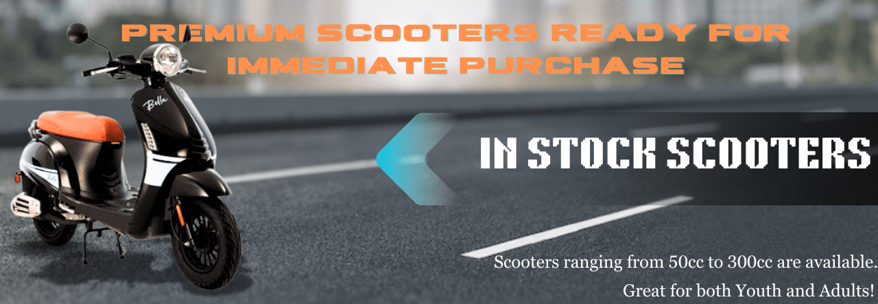 49cc to 150-cc Scooter for Sale | Best Electric Scooters