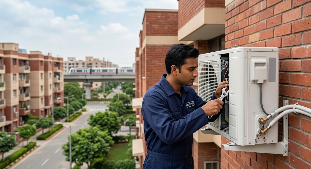 Best & Fast AC Repair Dwarka Sector 21 | Expert Technicians | Call 91-9718784823