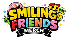 Smiling Friends Brooch – smilingfriendsmerchandise.com