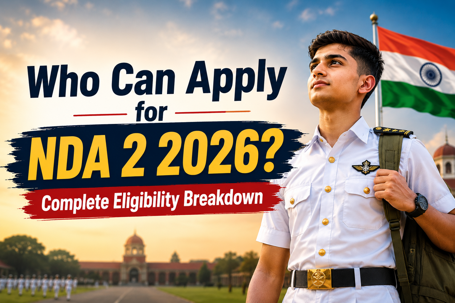 Who Can Apply for NDA 2 2026? Complete Eligibility Breakdown