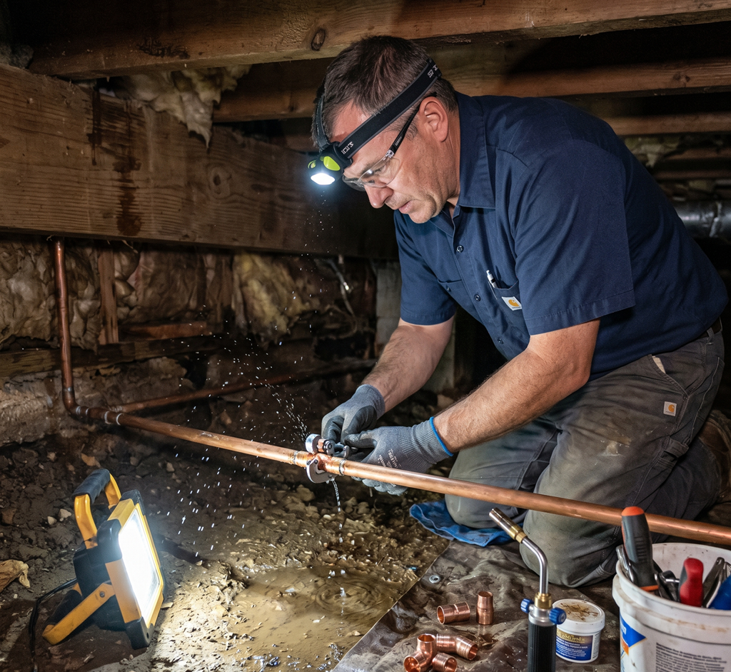Burst Pipe Repair Chicago | Call (773) 249-8820 | 24/7