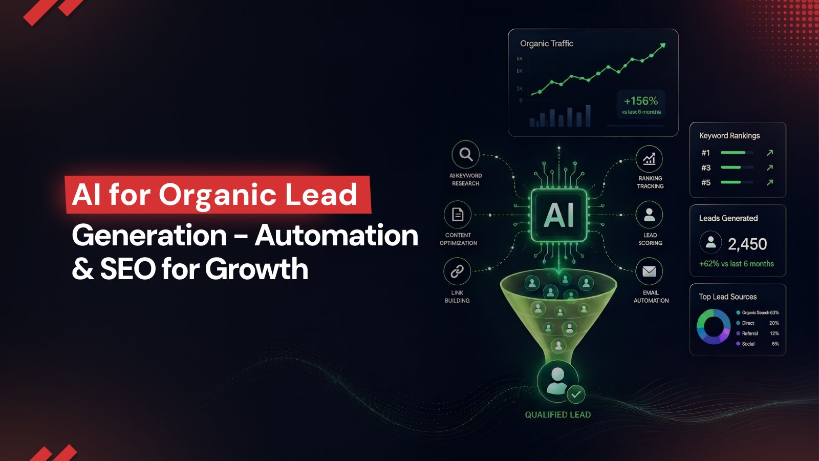 AI for Organic Lead Generation: SEO, Automation & Growth