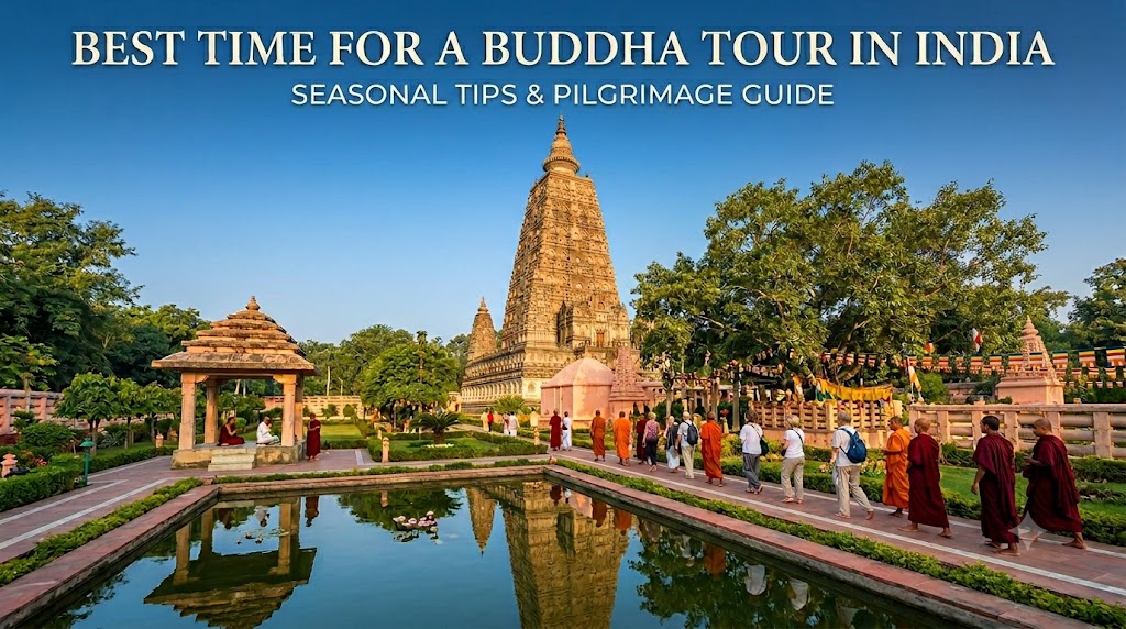 Best Time for a Buddha Tour in India – Ultimate Travel Guide 2026 | Call +91-9955281537