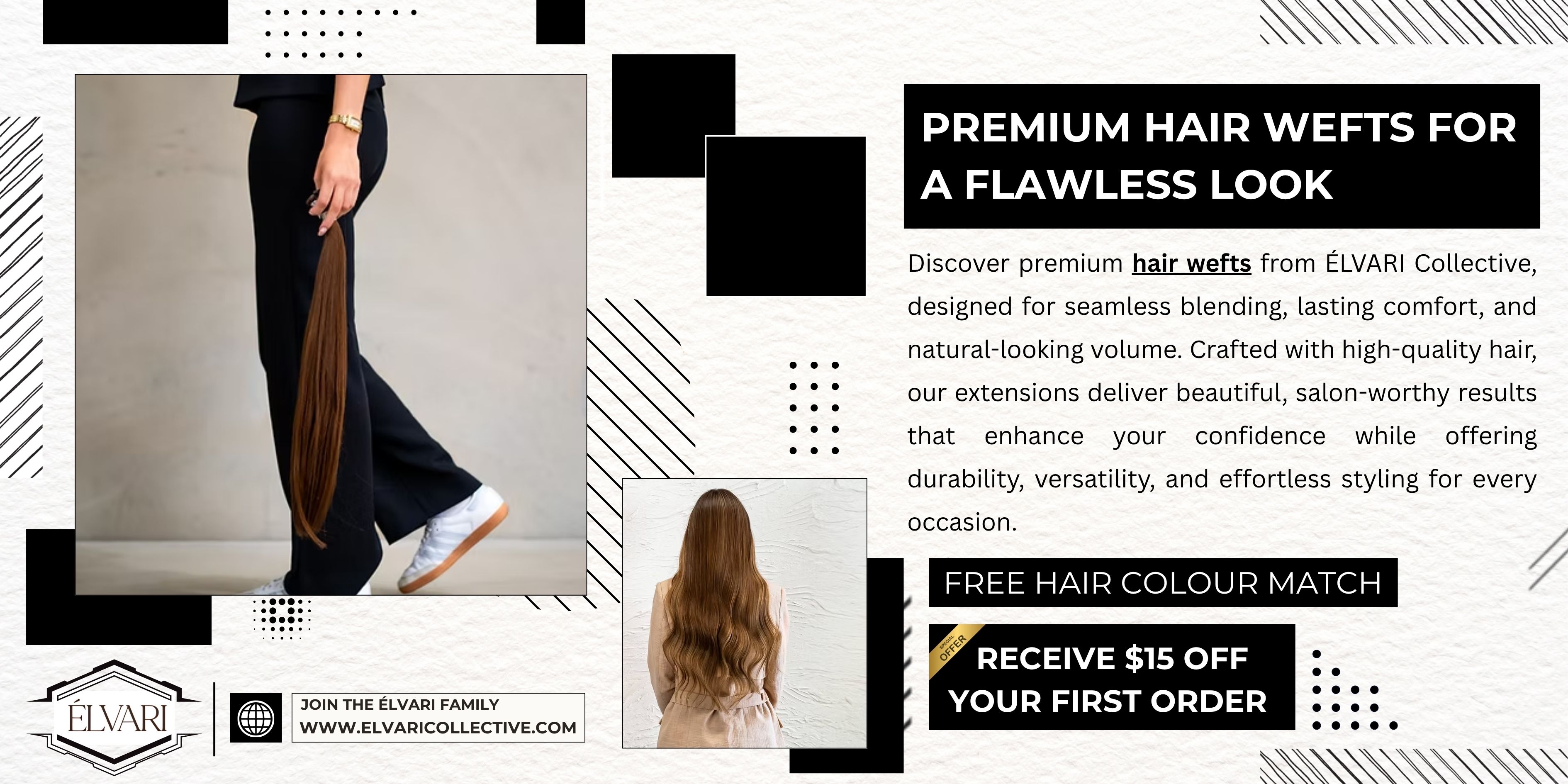 Premium Hair Wefts for a Flawless Look — Freeimage.host