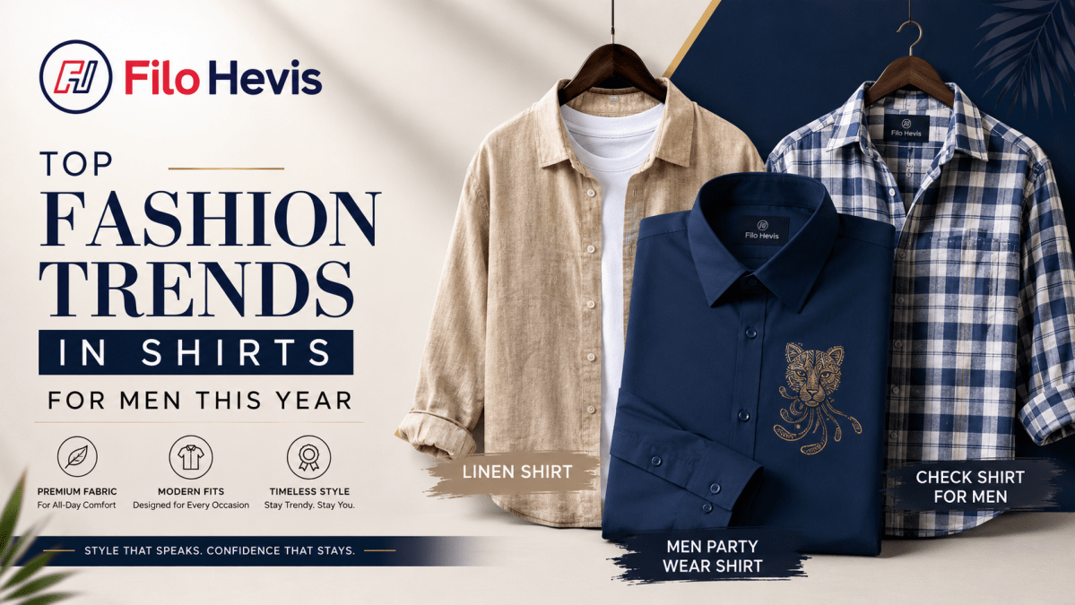 Top Fashion Trends in Shirts for Men This Year – Filo Hevis