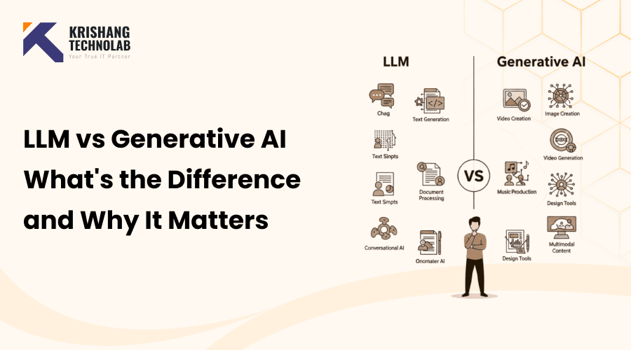 LLM vs Generative AI: Key Differences Explained