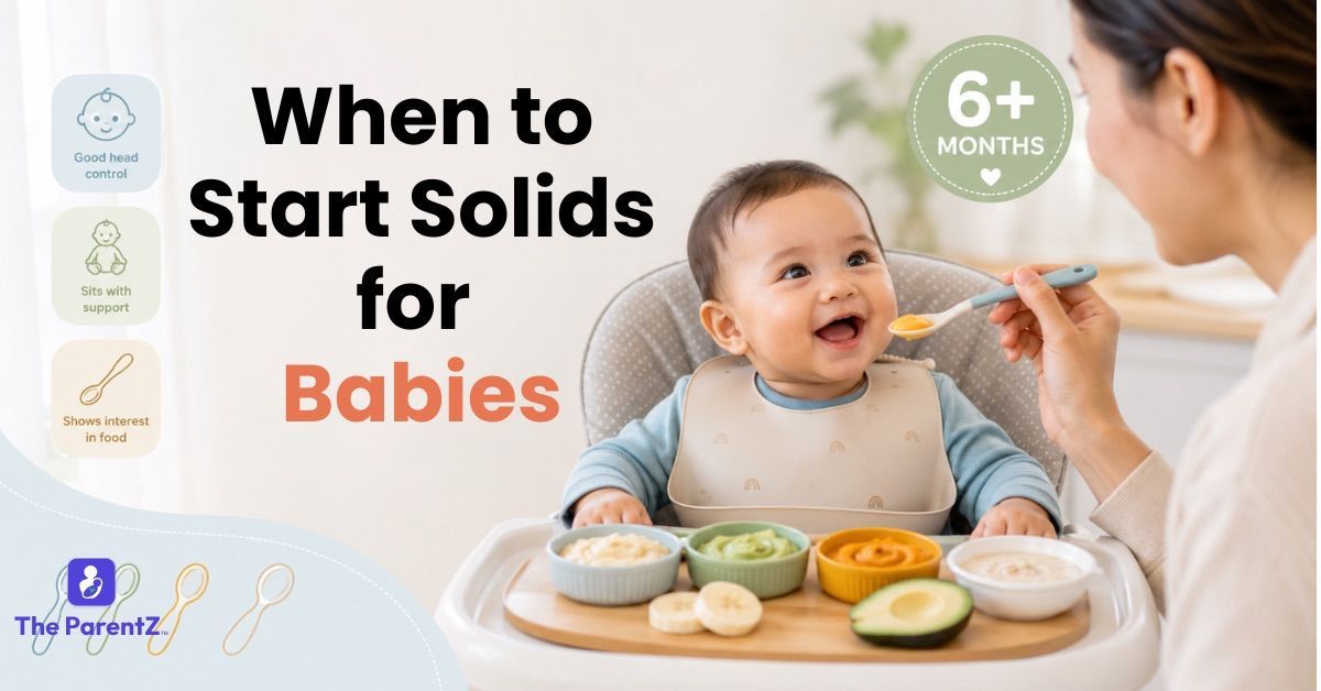 When to Start Solids: The Complete WHO & AAP Guide for New Parents