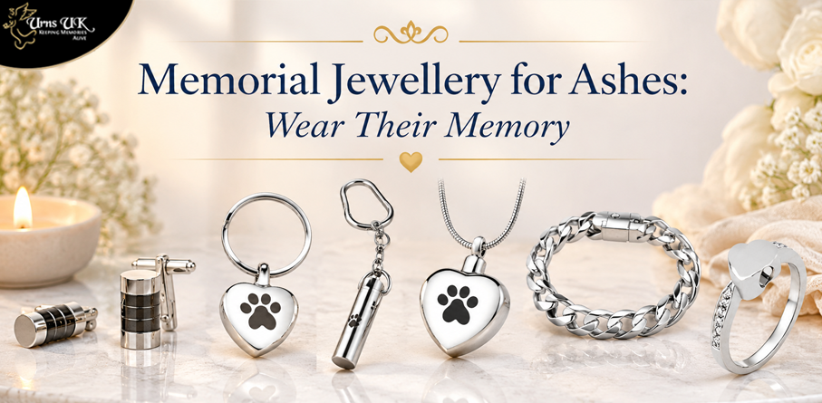 Memorial Jewellery for Ashes: Wear Their Memory