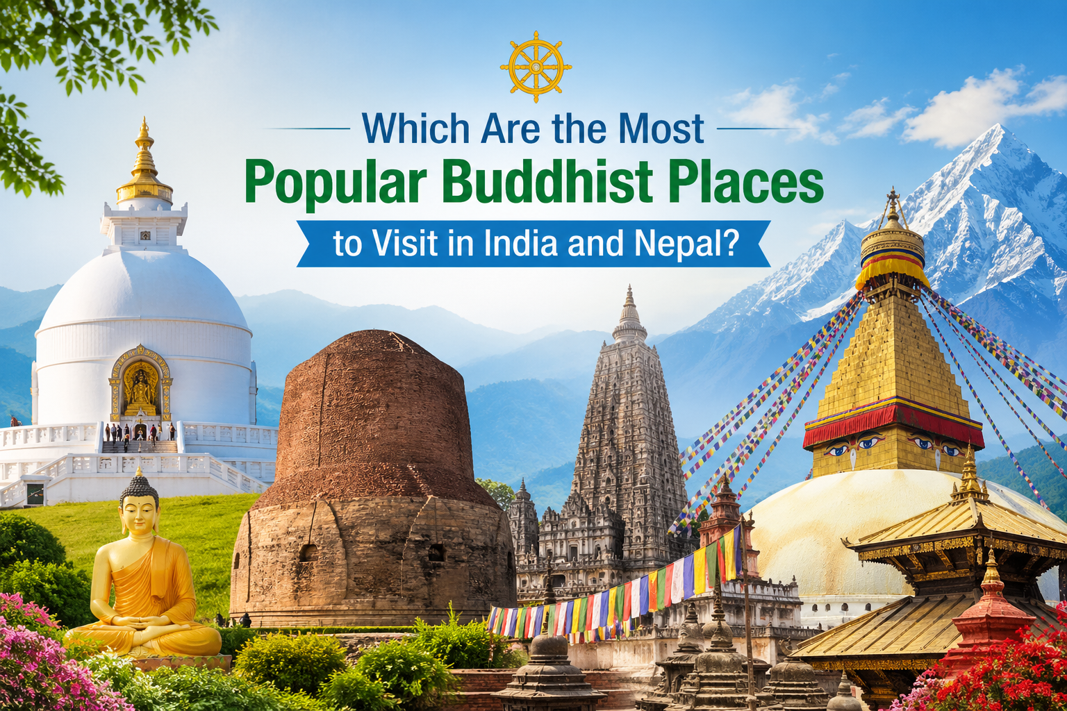 Most Popular Buddhist Places to Visit in India and Nepal