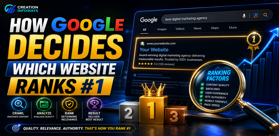How Google Decides Which Website Ranks #1