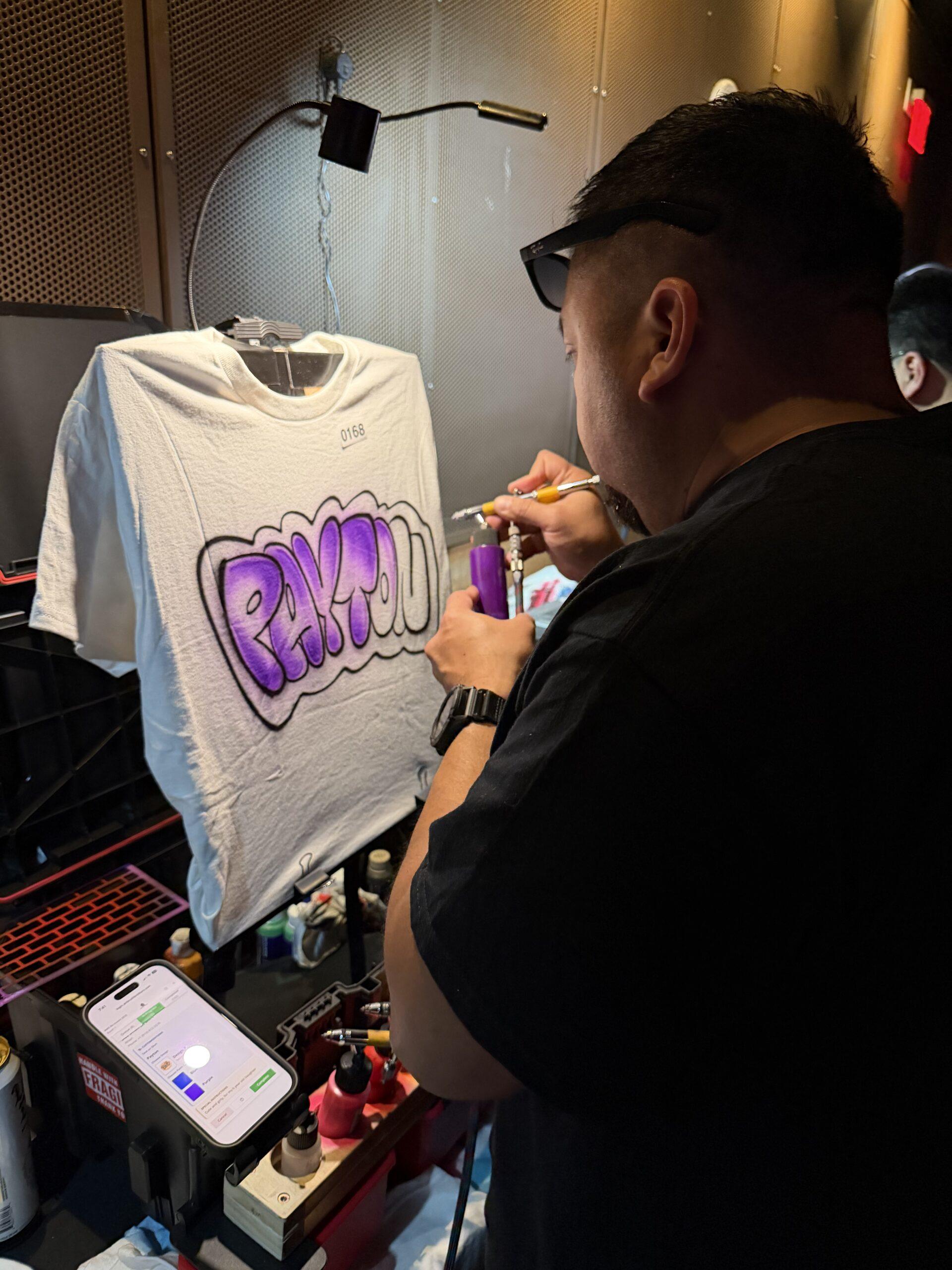 Live Airbrush Activations in San Diego, CA - Live Airbrush