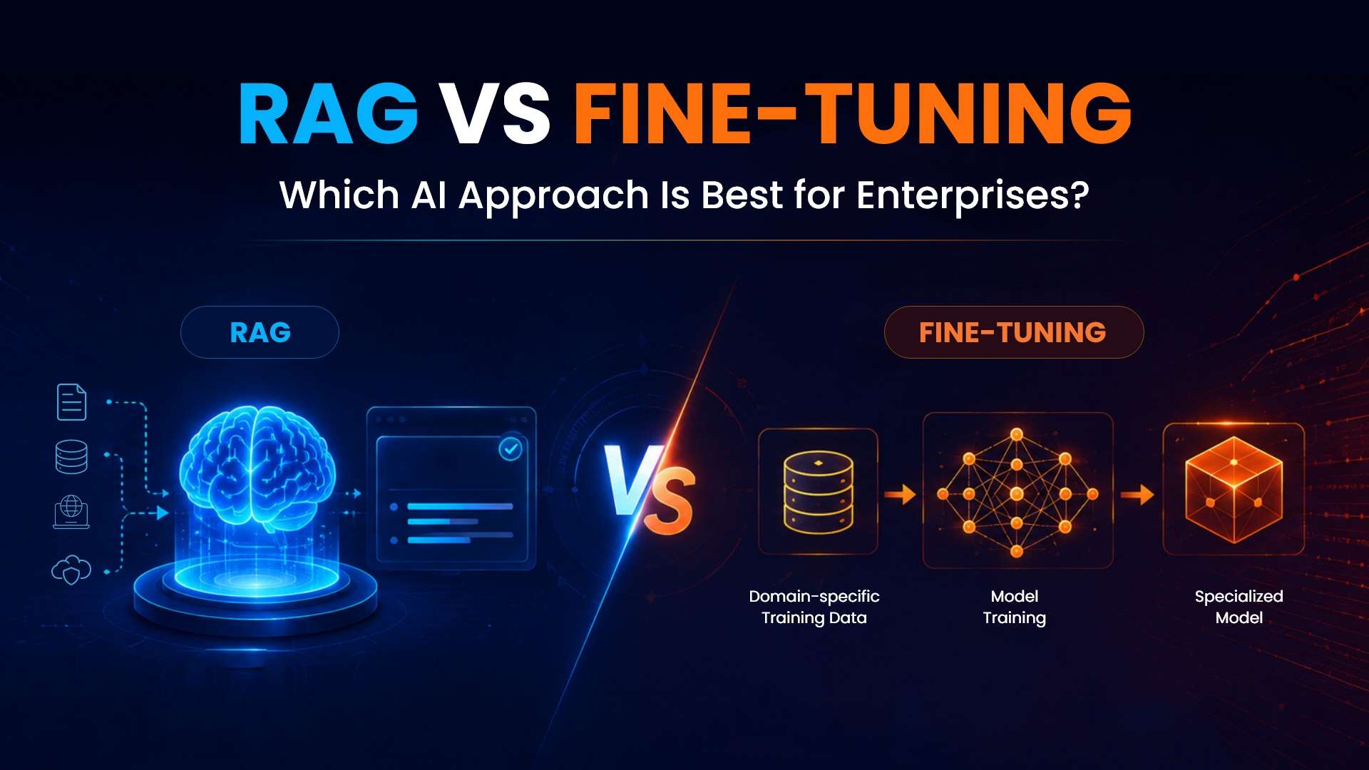 RAG vs Fine-Tuning: Which AI Approach Is Best for Enterprises?
