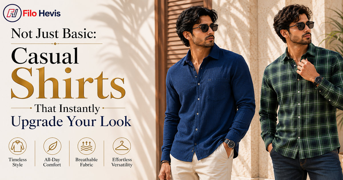 Not Just Basic: Casual Shirts That Instantly Upgrade Your Look