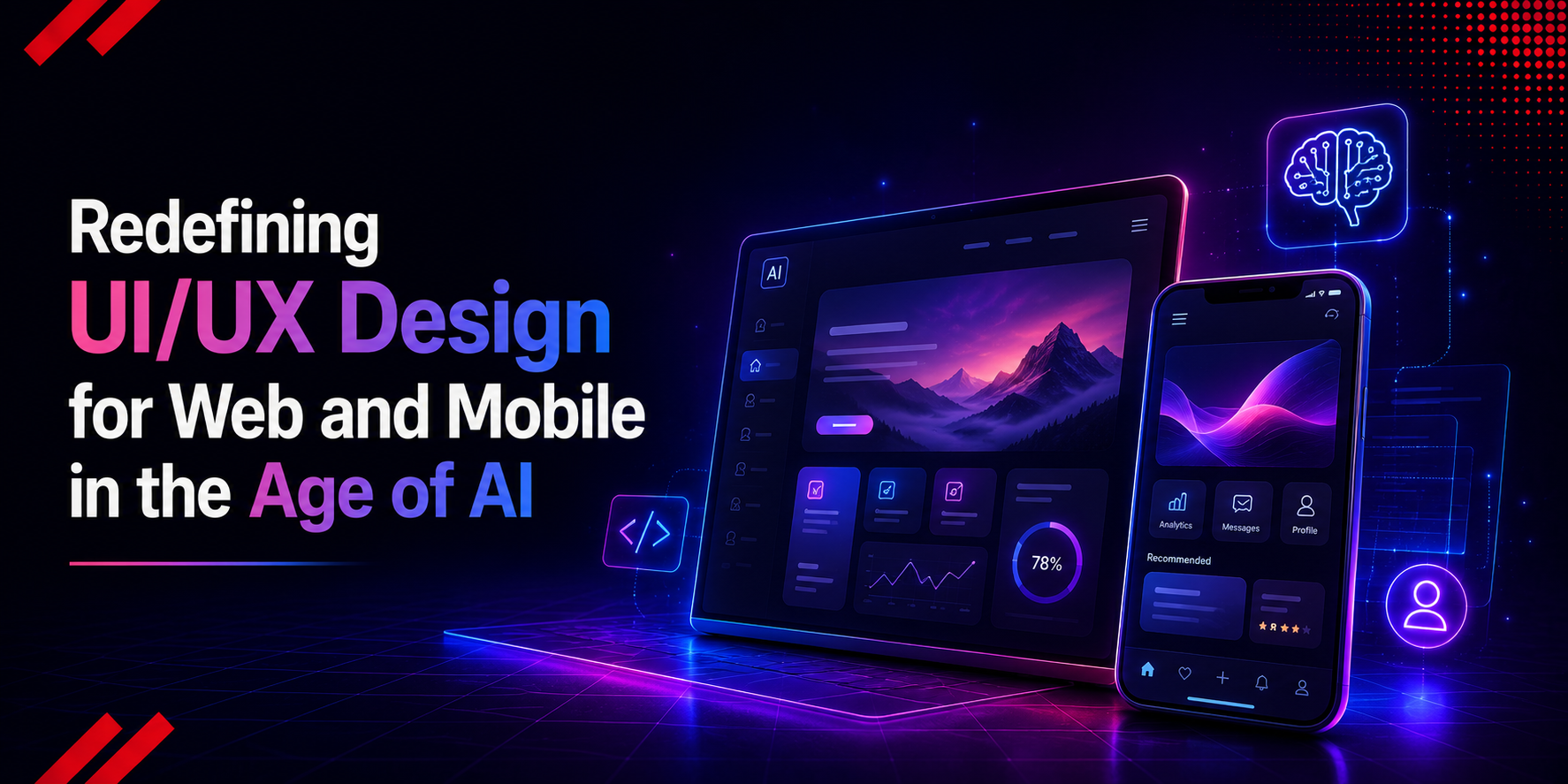 Redefining UI/UX Design for Web and Mobile in the Age of AI - UpSEOs