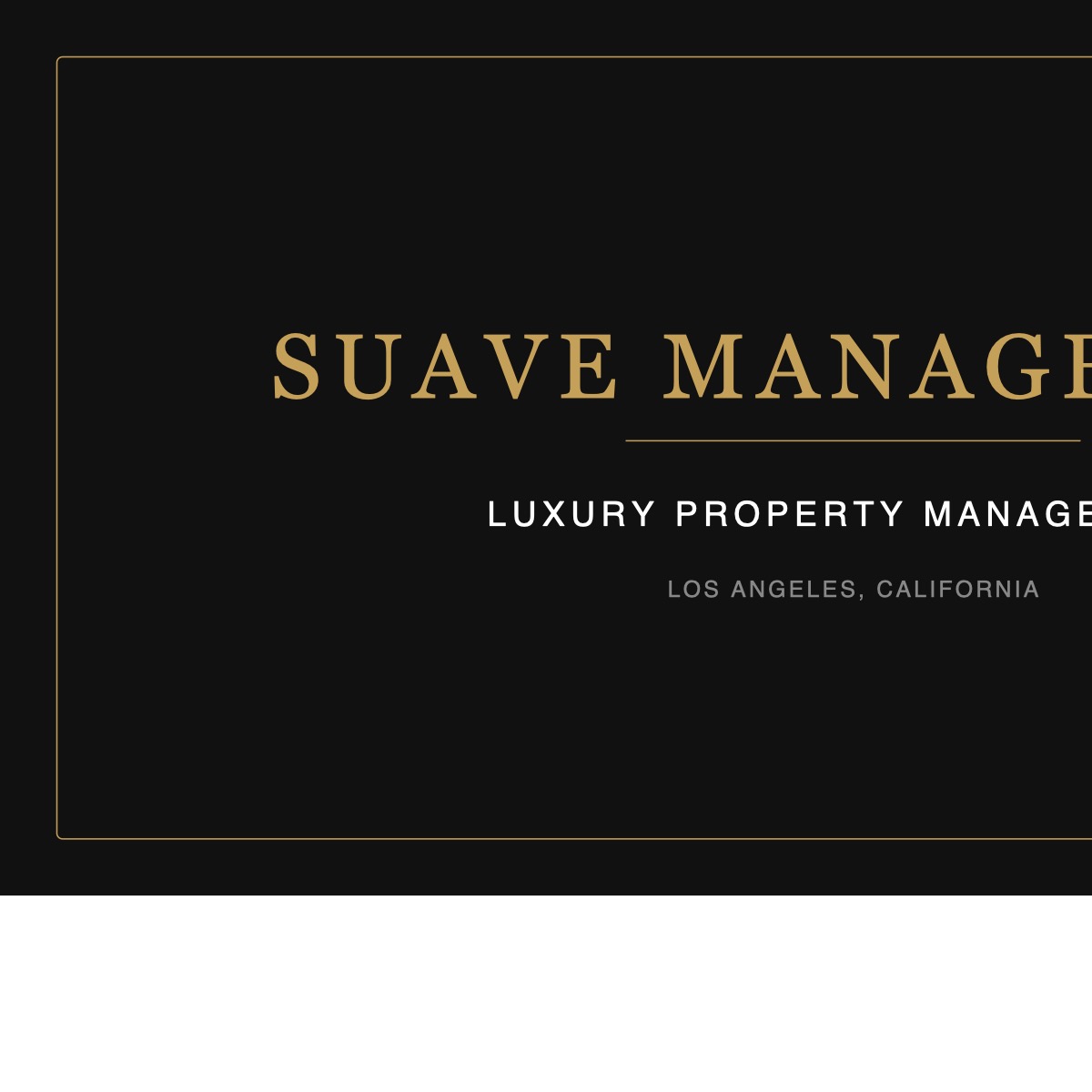 Property Management Los Angeles - Suave Management