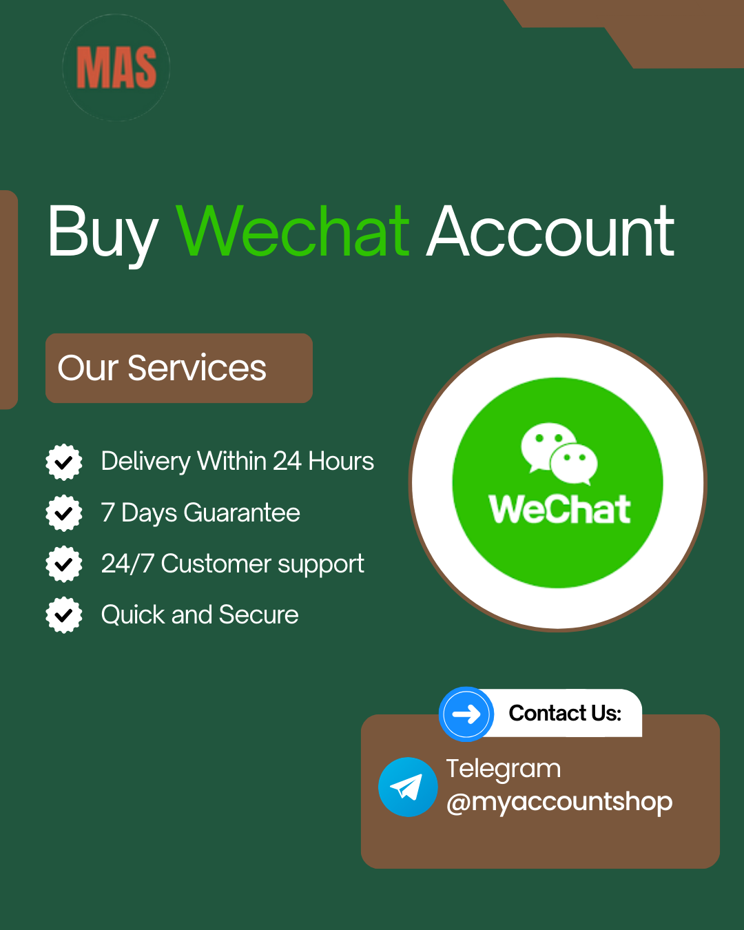 Buy Wechat Account