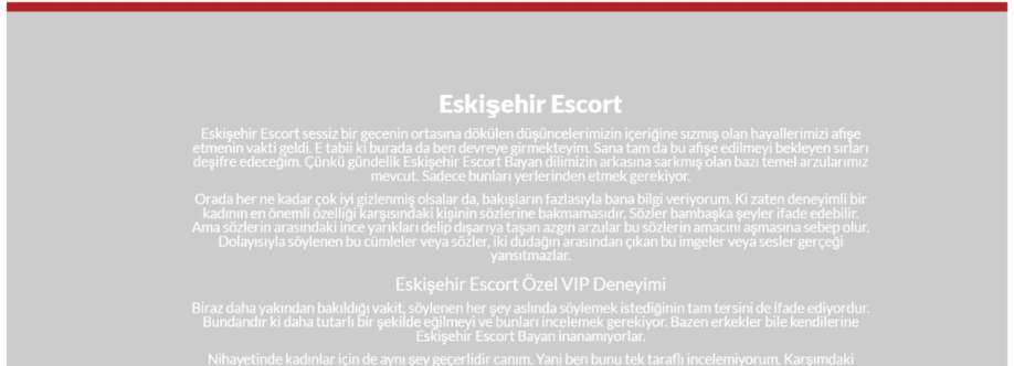 Eskişehir esc Cover Image