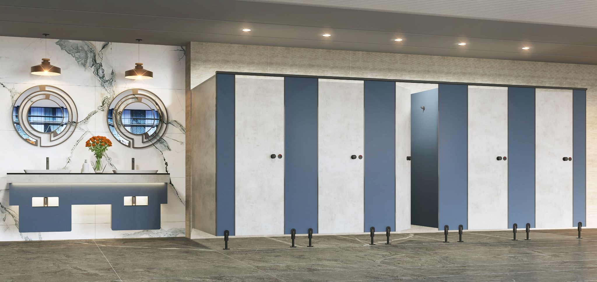 Bathroom Dividers for Middle Eastern Businesses: Smart Space-Saving Solutions | Greenlam Laminates