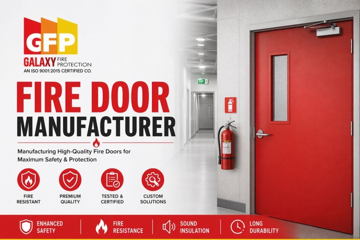 Top 10 Fire Door Manufacturers in India (2026) – Galaxy Fire Doors