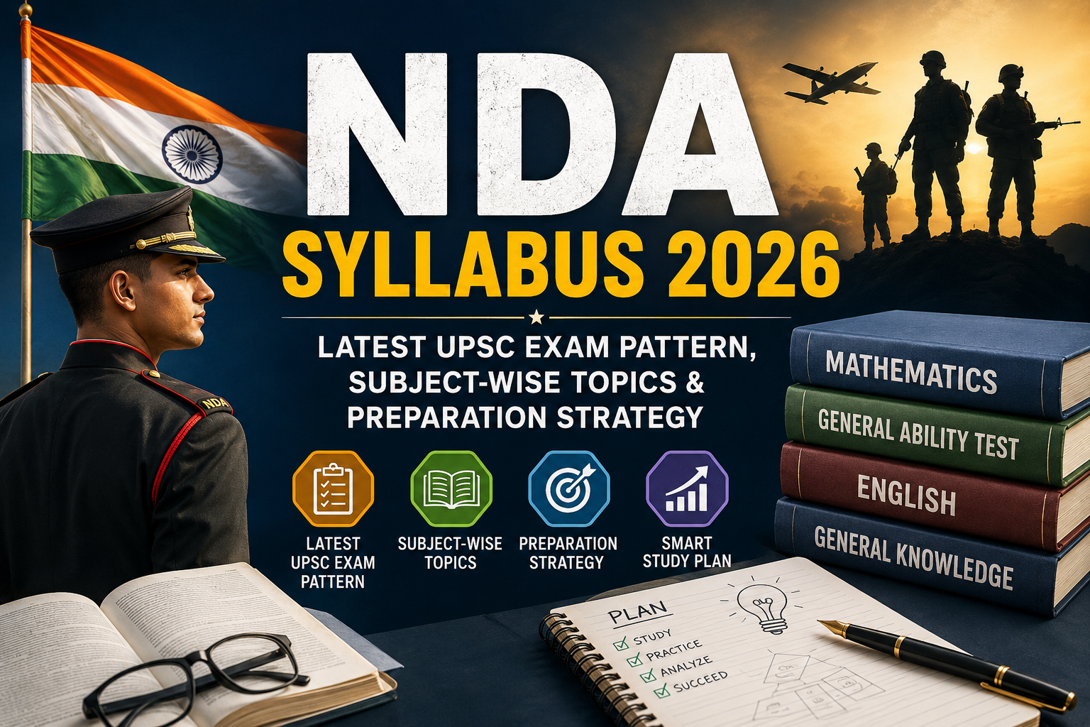 NDA Syllabus 2026: Exam Pattern, Topics & Preparation