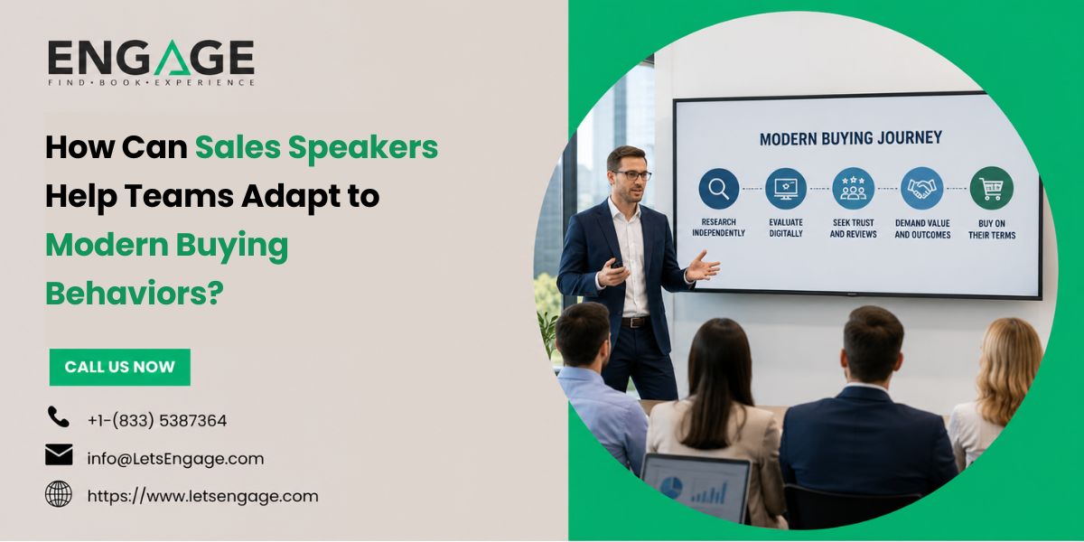 How Can Sales Speakers Help Teams Adapt to Modern Buying Behaviors? – Motivational Speakers