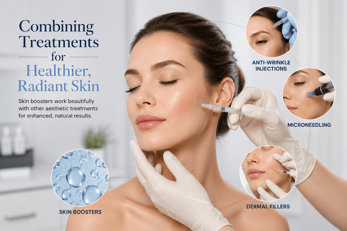 Can You Combine Skin Boosters with Other Aesthetic Treatments? – Dr Salim Blogs