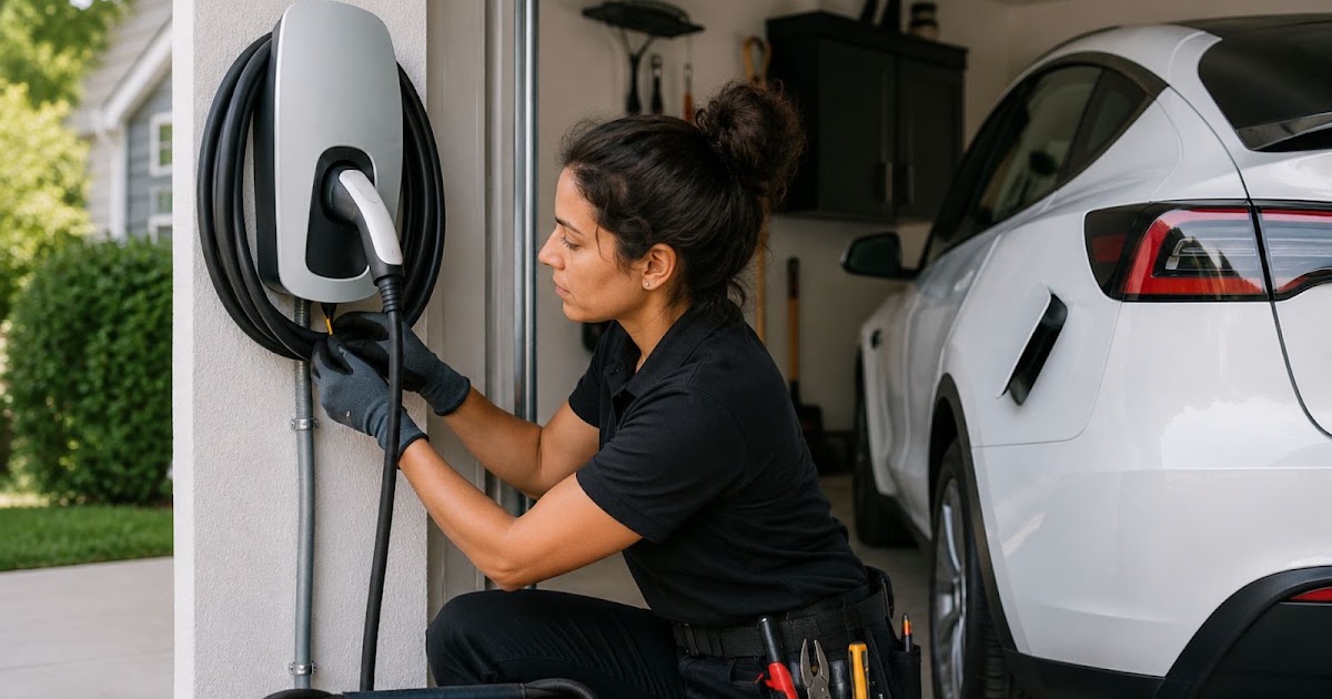 Residential EV Charger Installer Houston TX: What to Know Before You Charge at Home