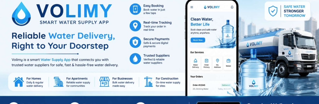 Volimy Water Supply App Cover Image