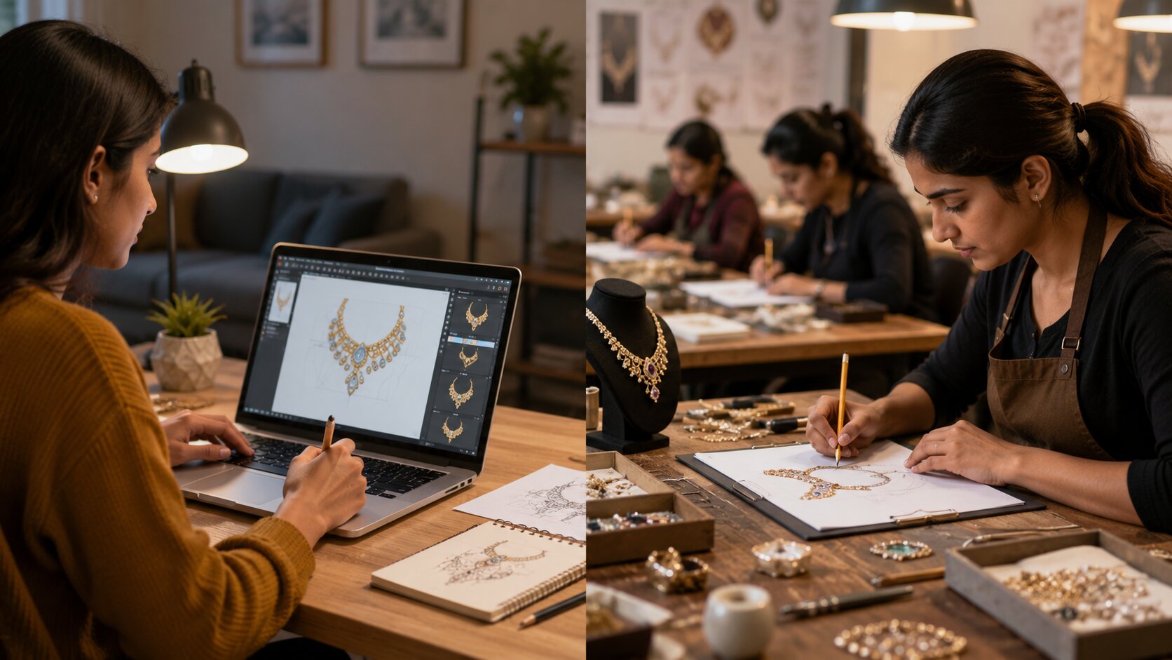 Online vs Offline Jewellery Design Course: Which One is Better?